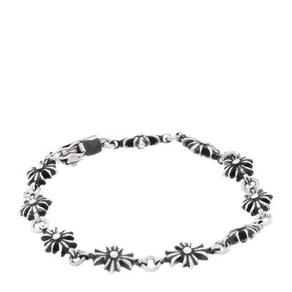 Chrome Hearts Sterling Silver Tiny E CH Plus Bracelet 1 of 5