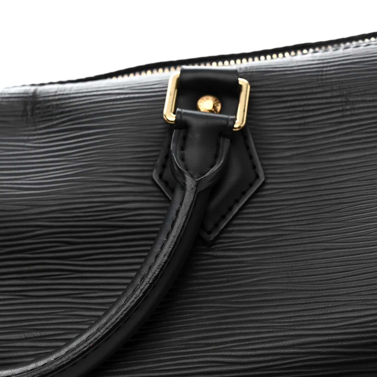 Louis Vuitton Epi Speedy 30 Black 14 of 15