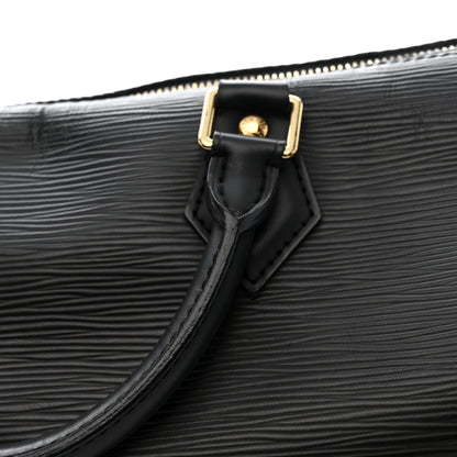 Louis Vuitton Epi Speedy 30 Black 14 of 15