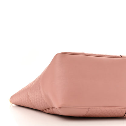 Gucci Microguccissima Bree Zippered Tote Soft Pink 9 of 10