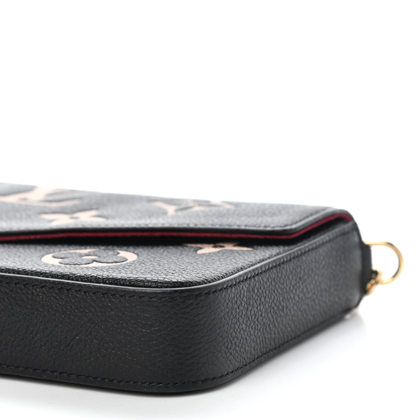 Empreinte Monogram Giant Felicie Pochette Black Beige