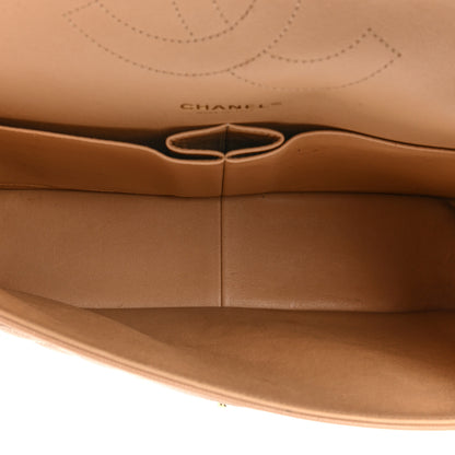 Chanel Caviar Quilted Jumbo Double Flap Beige 6 of 17