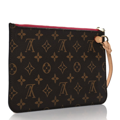 Louis Vuitton Monogram Neverfull MM GM Pochette Pivoine 3 of 7