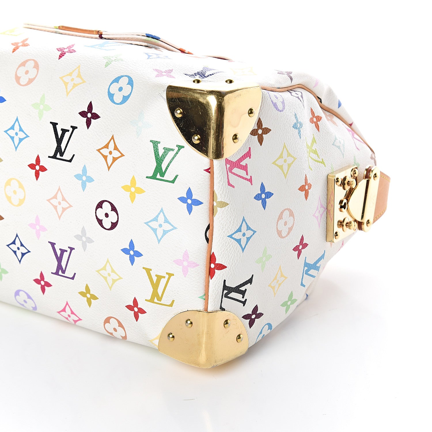 Louis Vuitton Monogram Multicolor Speedy 30 White 7 of 8
