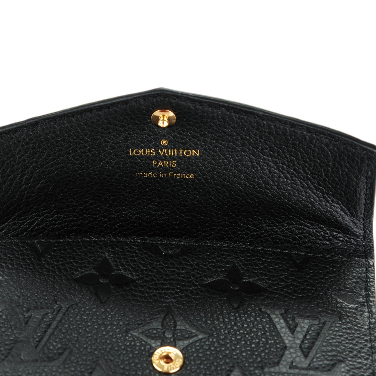 Louis Vuitton Empreinte Key Pouch Black 6 of 7