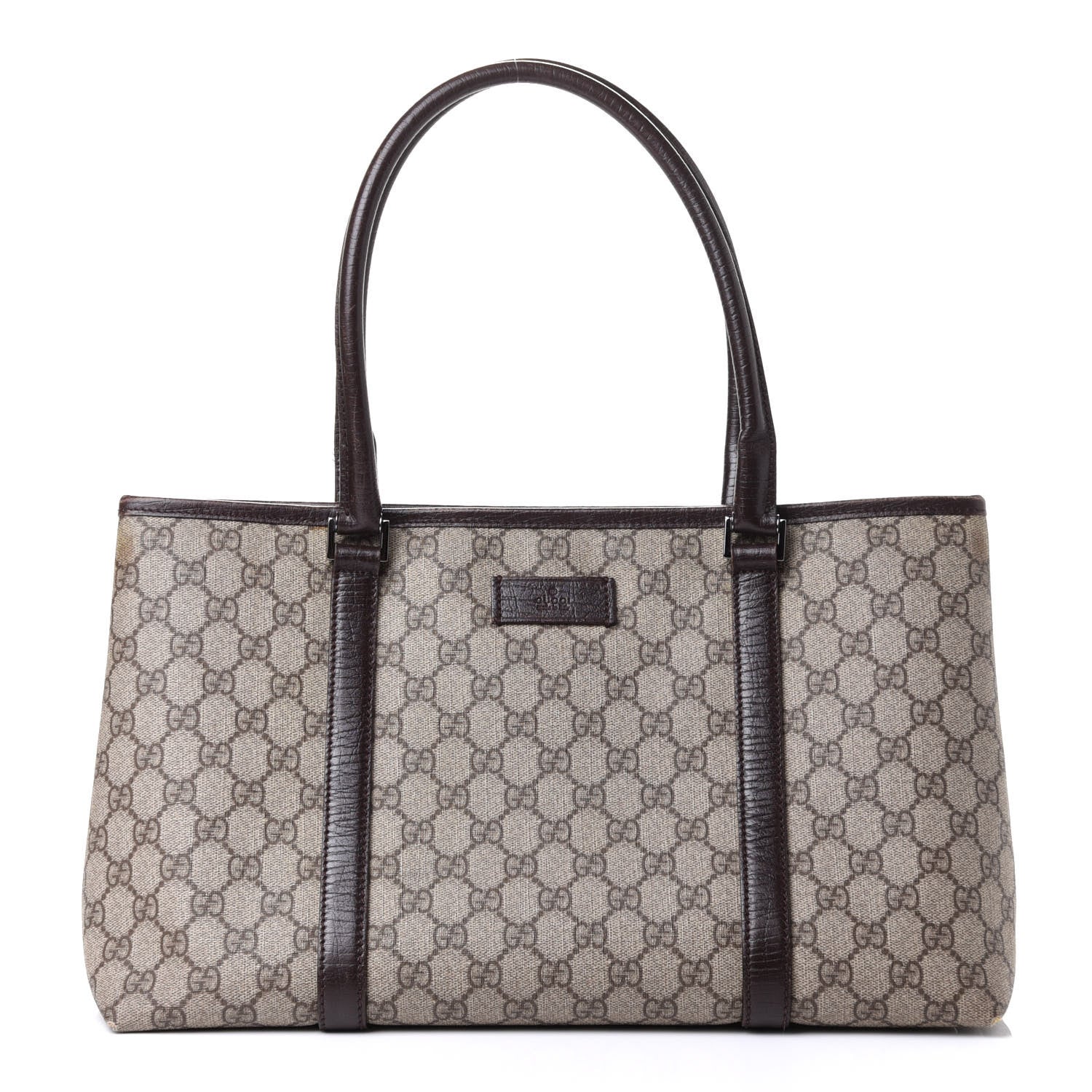Gucci GG Plus Monogram Medium Joy Tote Dark Brown 1 of 4