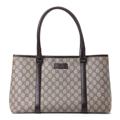 Gucci GG Plus Monogram Medium Joy Tote Dark Brown 1 of 4