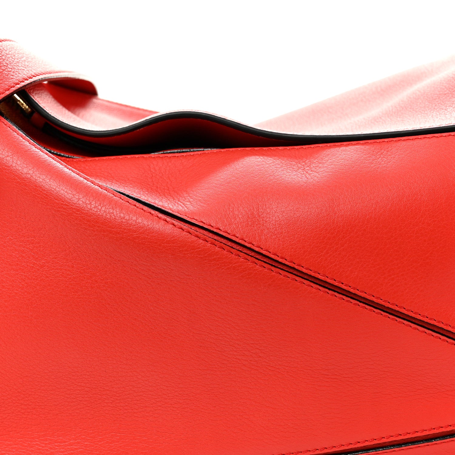 Loewe Calfskin Medium Puzzle Bag Scarlet 1867079 – FASHIONPHILE