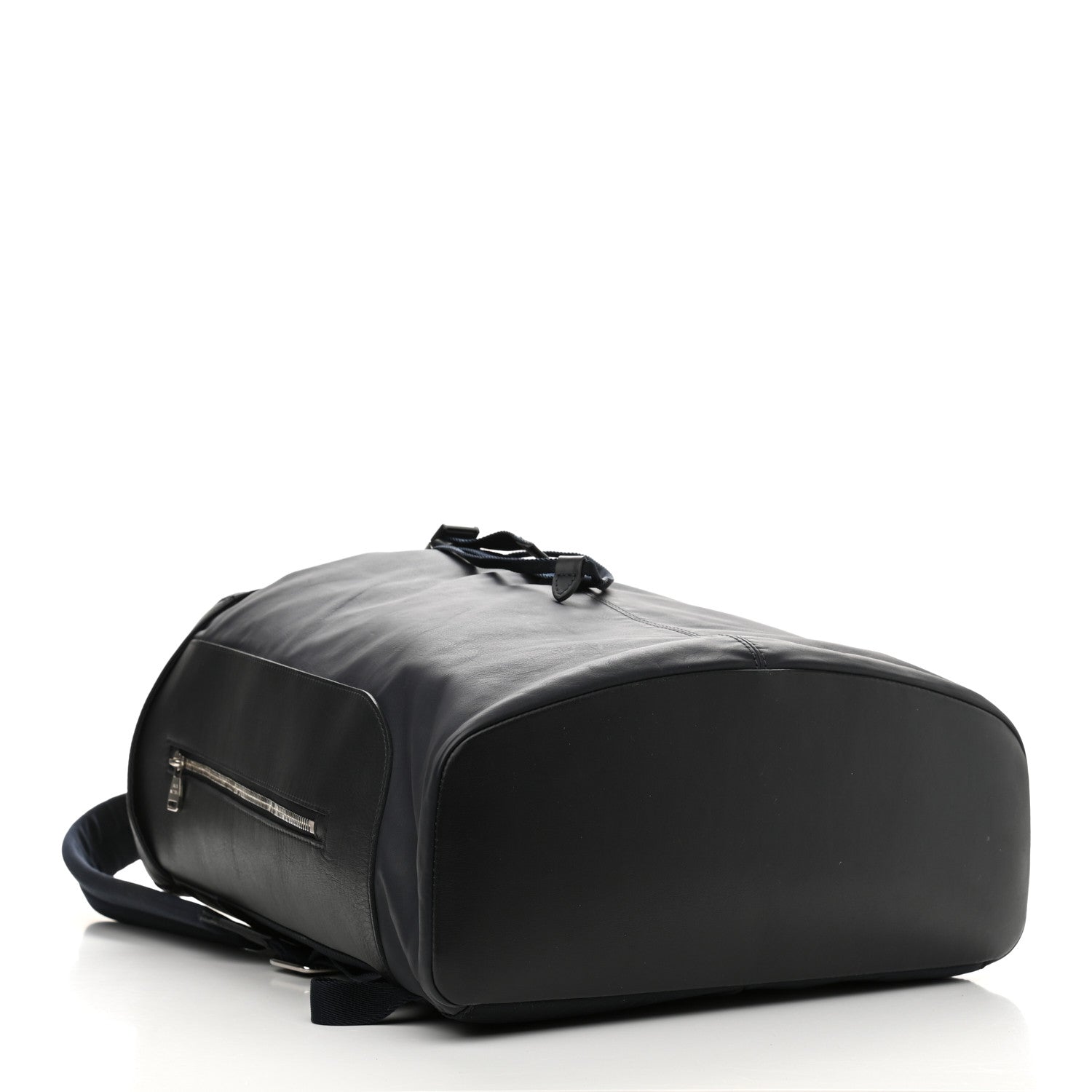 Louis Vuitton Calfskin Nylon V Line Pulse Backpack Navy Black 4 of 9