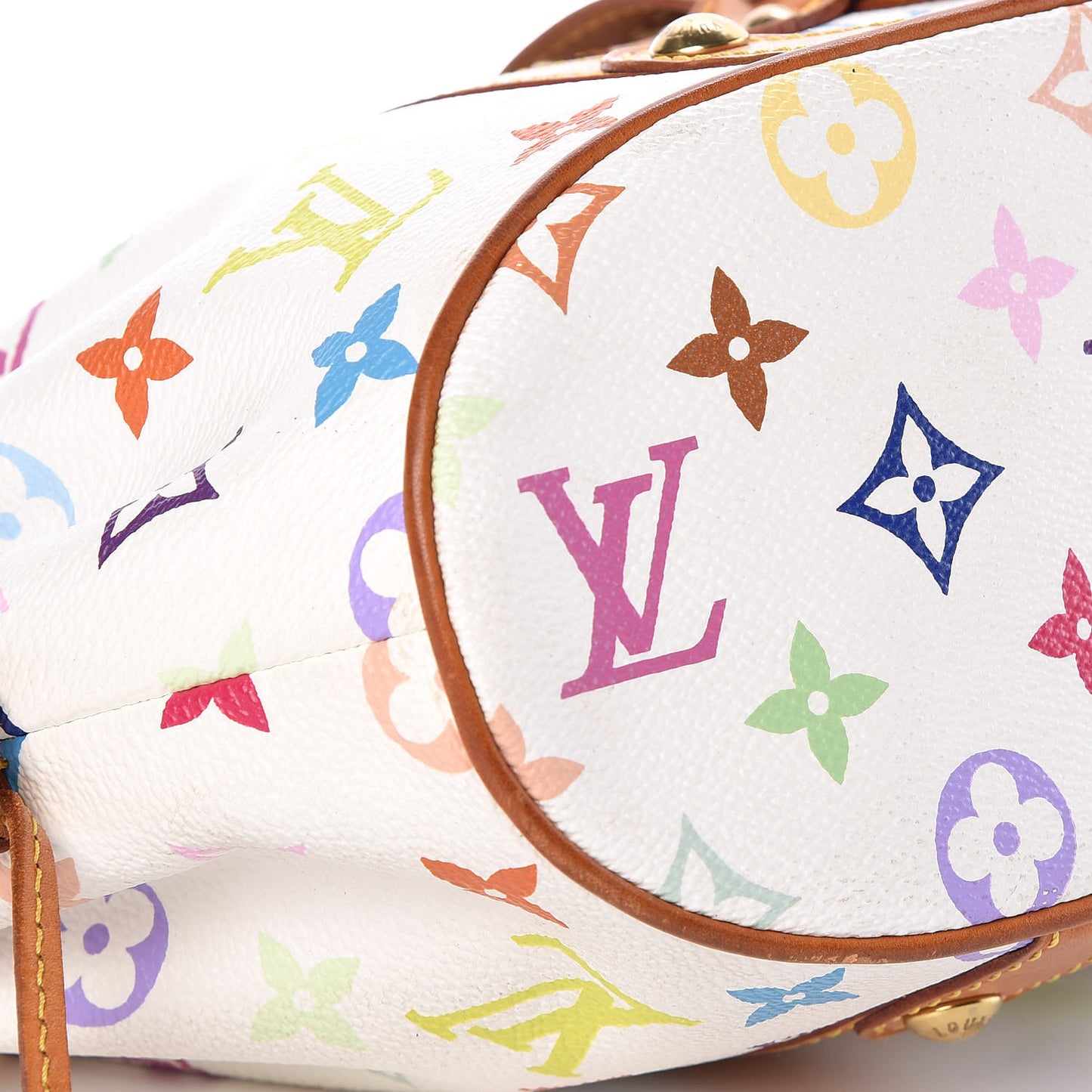 Monogram Multicolor Theda GM White