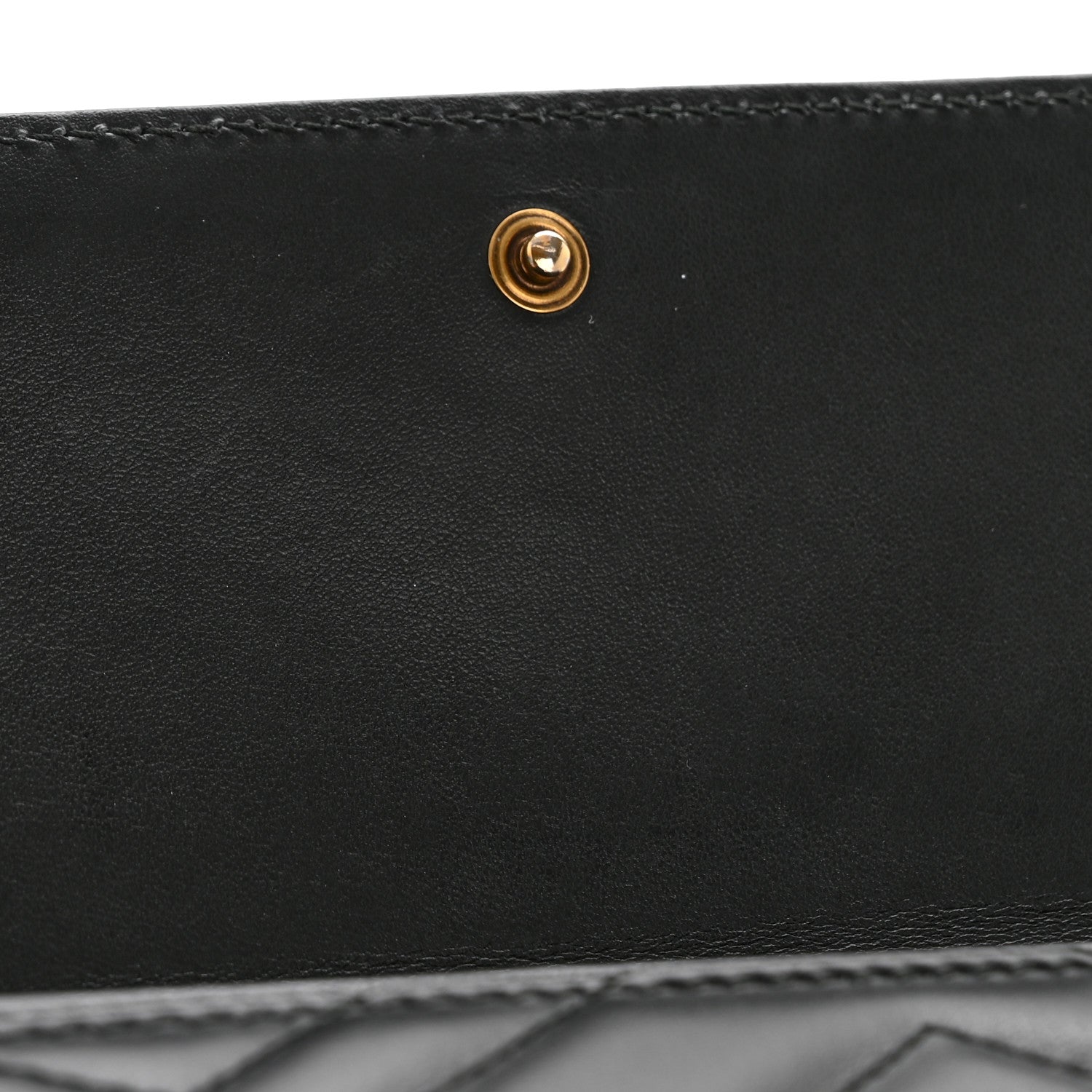 Gucci Calfskin Matelasse GG Marmont Continental Wallet Black 8 of 10