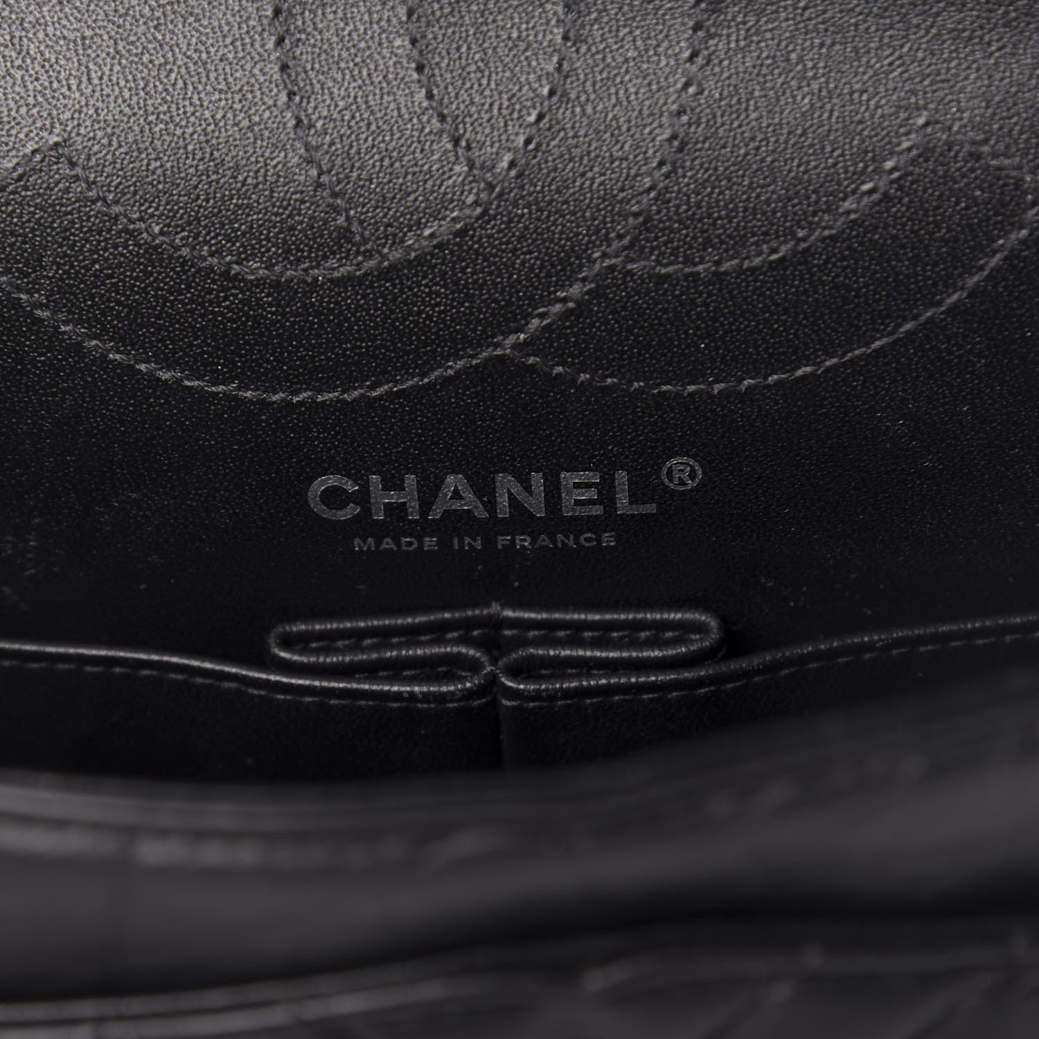 Chanel Aged Calfskin Chevron Quilted 2.55 Reissue 225 Flap So Black 9 of 12