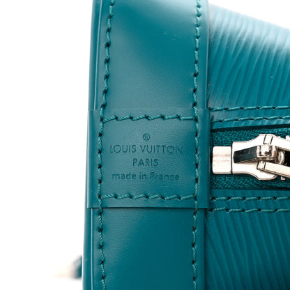 Louis Vuitton Epi Alma BB Cyan 6 of 11