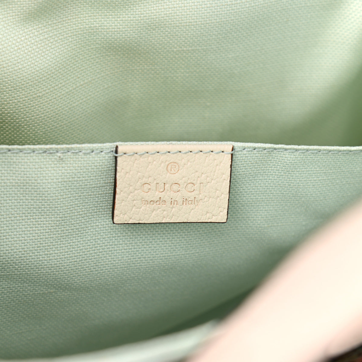 Canvas Floral Childrens Tote Light Blue