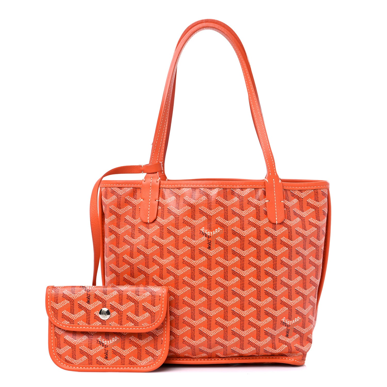 Goyard Goyardine Reversible Mini Anjou Orange 1 of 13