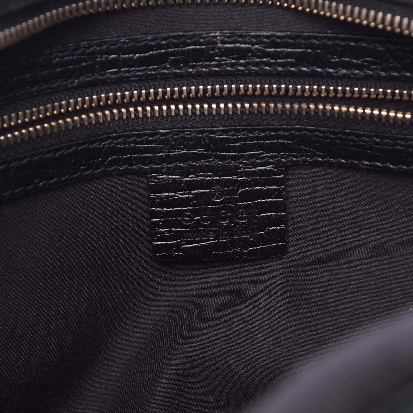 Monogram Web Large Horsebit Satchel Chain Black
