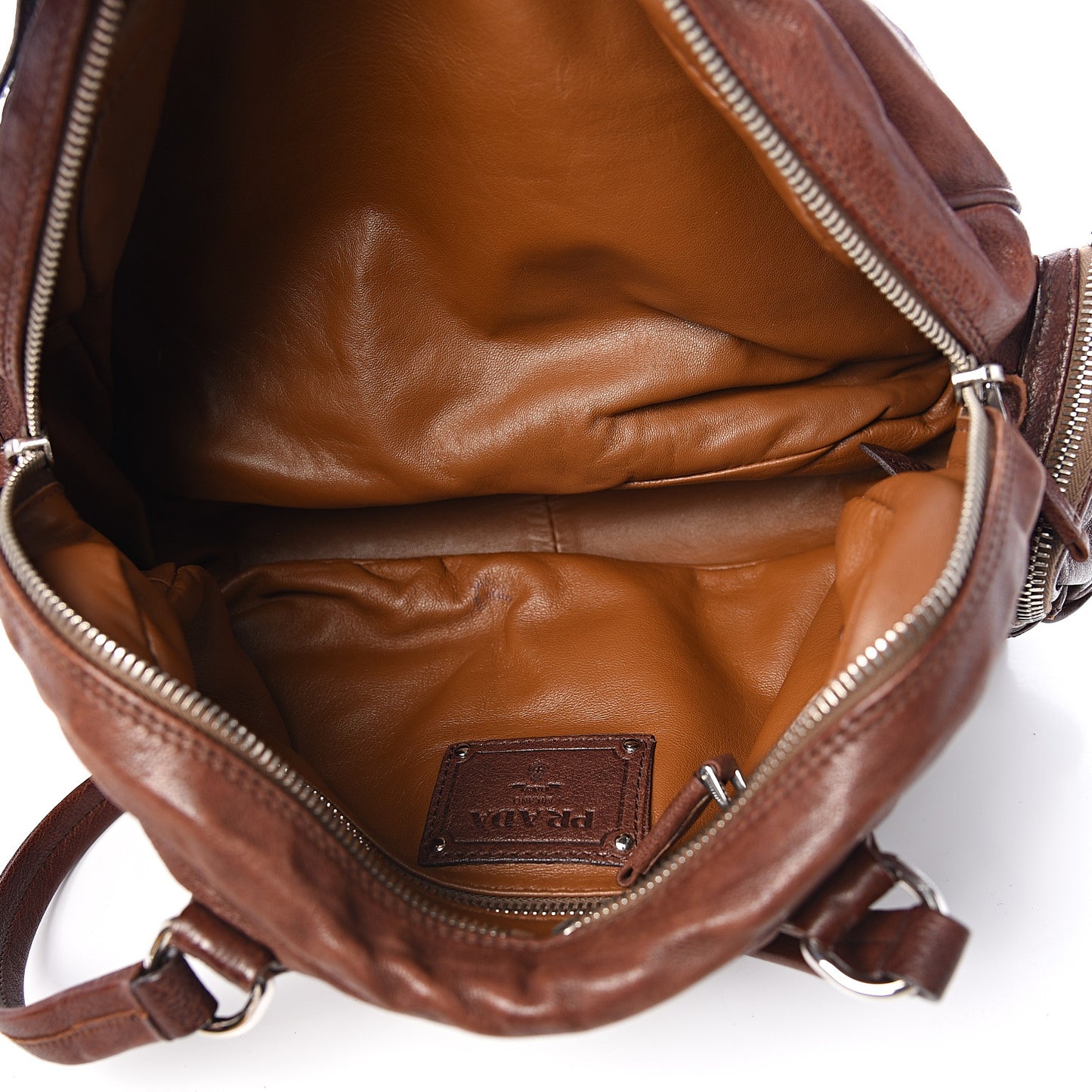 Soft Calf Shoulder Bag Bruciato