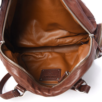 Prada Soft Calf Shoulder Bag Bruciato 4 of 9