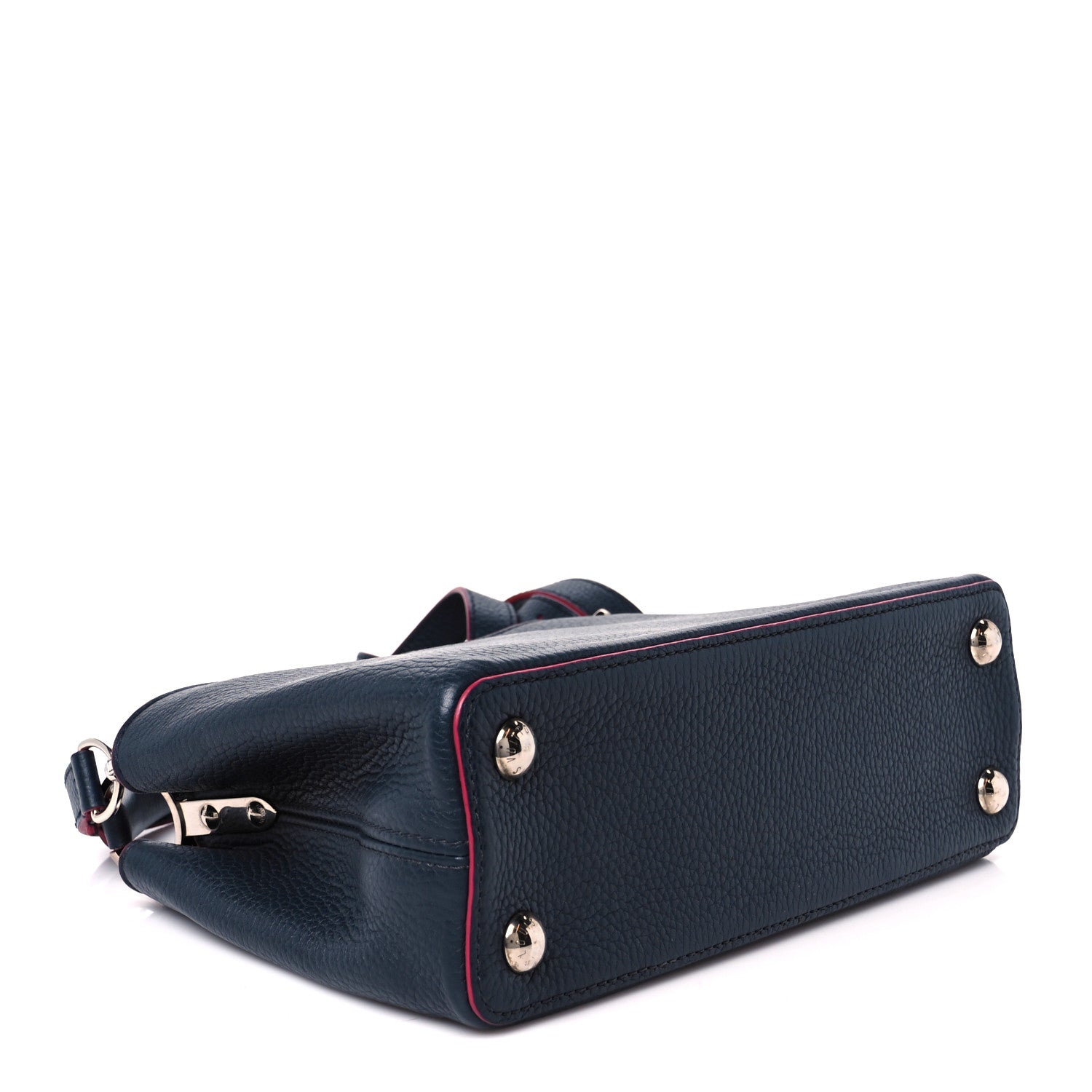Louis Vuitton Taurillon Capucines BB Marine Rouge 4 of 9