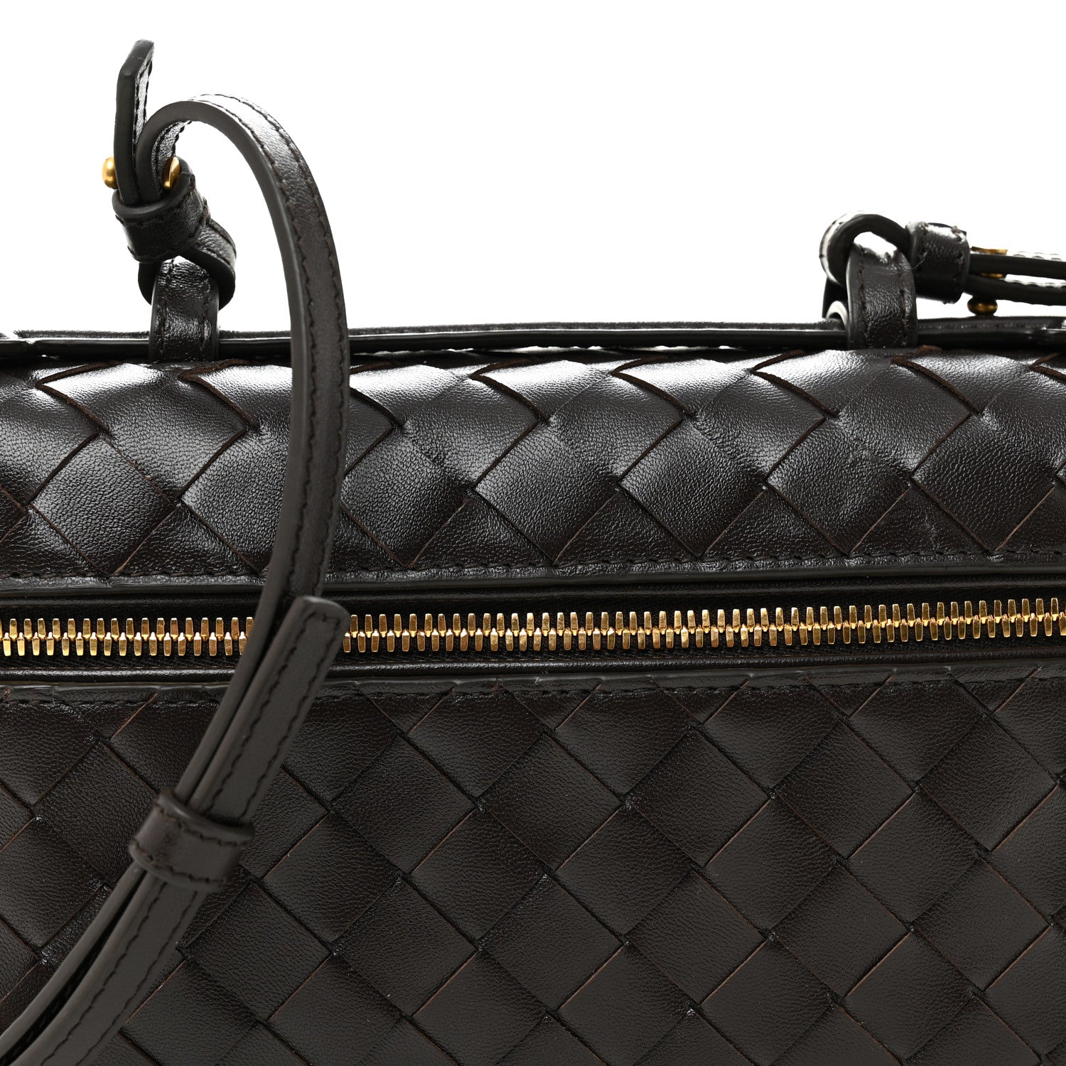 Bottega Veneta Calfskin Intrecciato Bang Bang Vanity Case Fondant 7 of 9