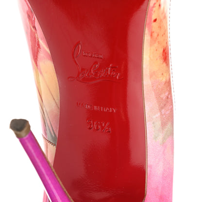 Christian Louboutin Patent Tie and Dye So Kate 120 Pumps 36.5 Multicolor 7 of 10