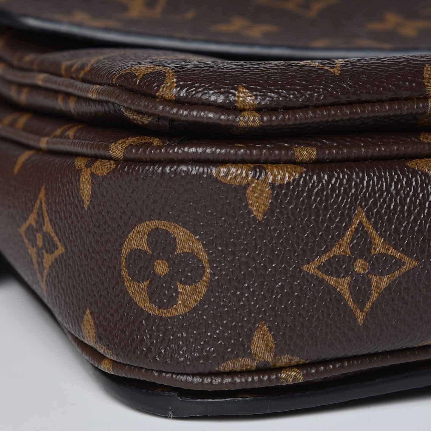 Monogram Braided Pochette Metis Safran