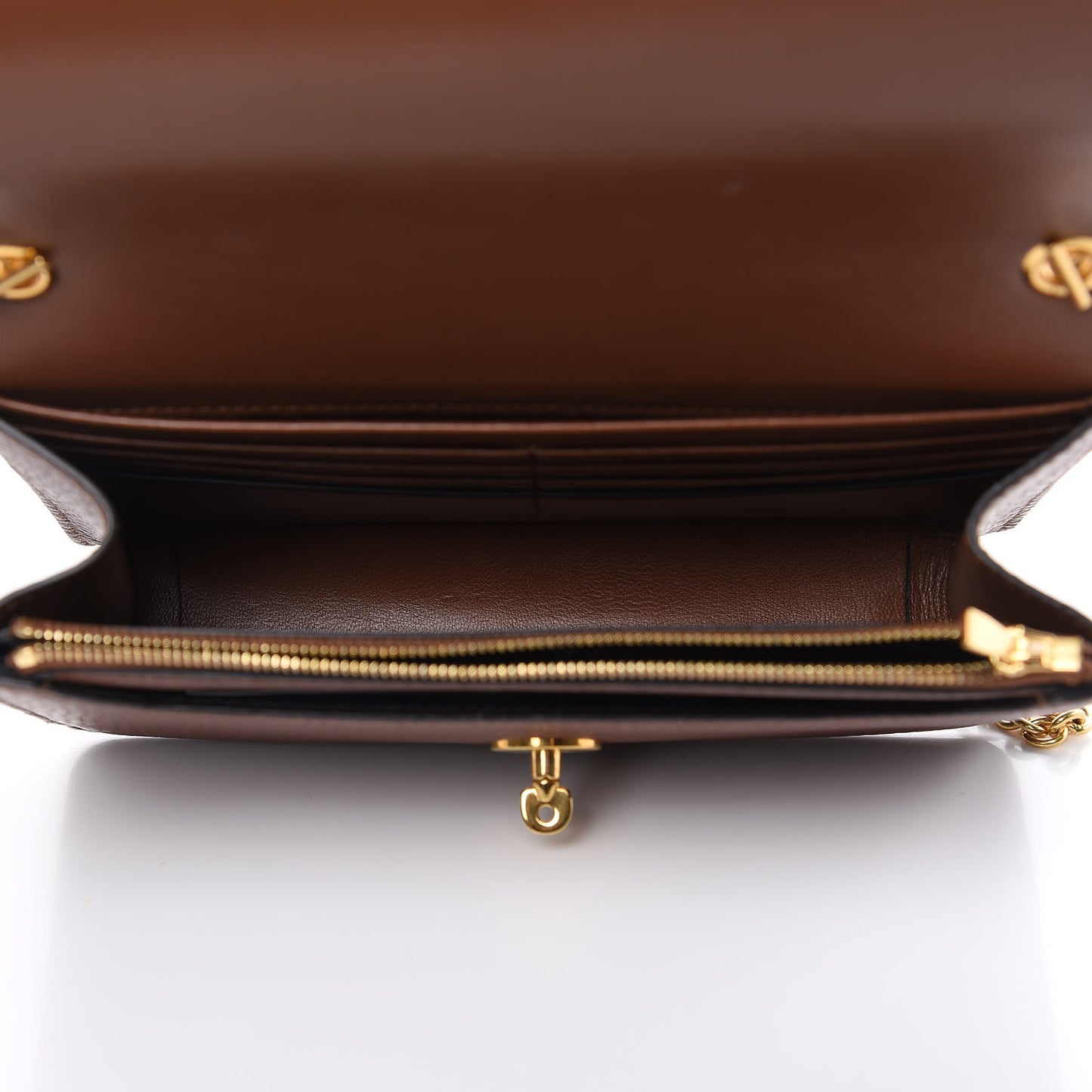 Small Classic Grain Calfskin Small Darley Oak