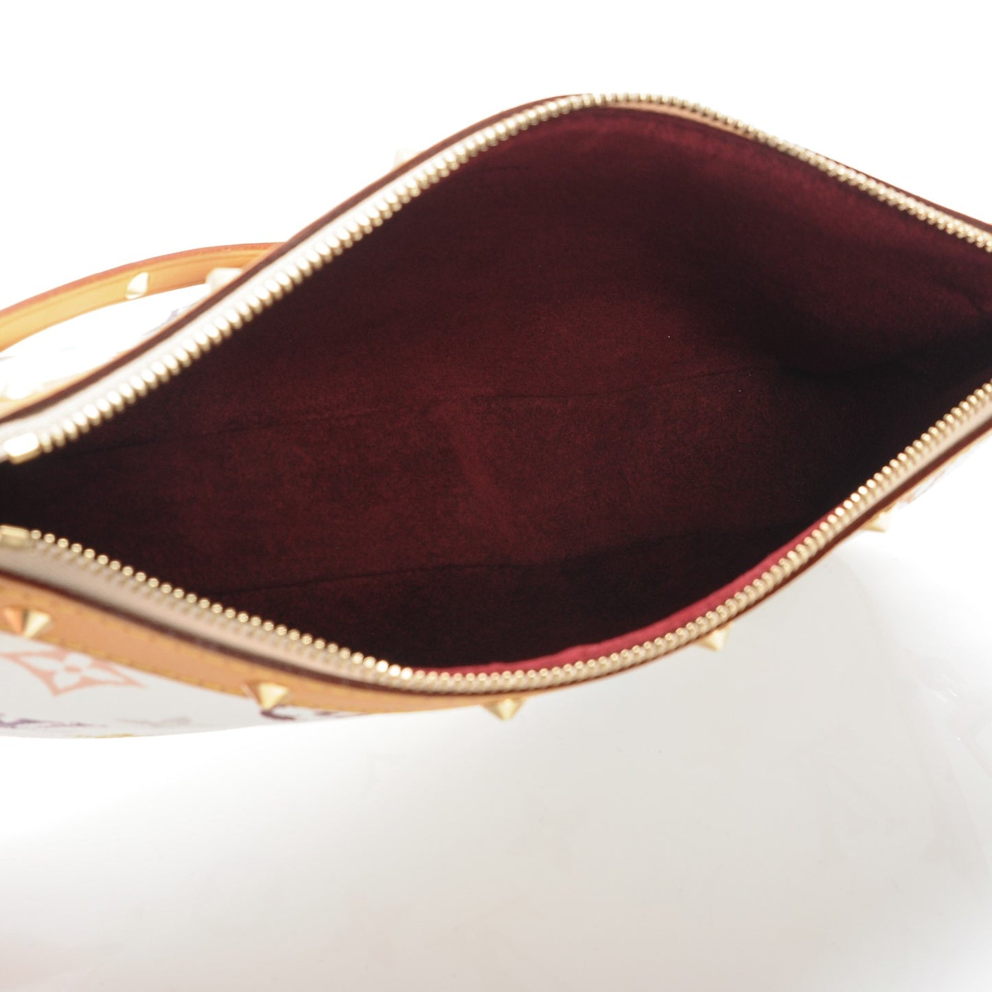 Monogram Multicolor Pochette Accessories White