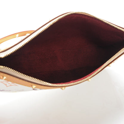 Louis Vuitton Monogram Multicolor Pochette Accessories White 6 of 6