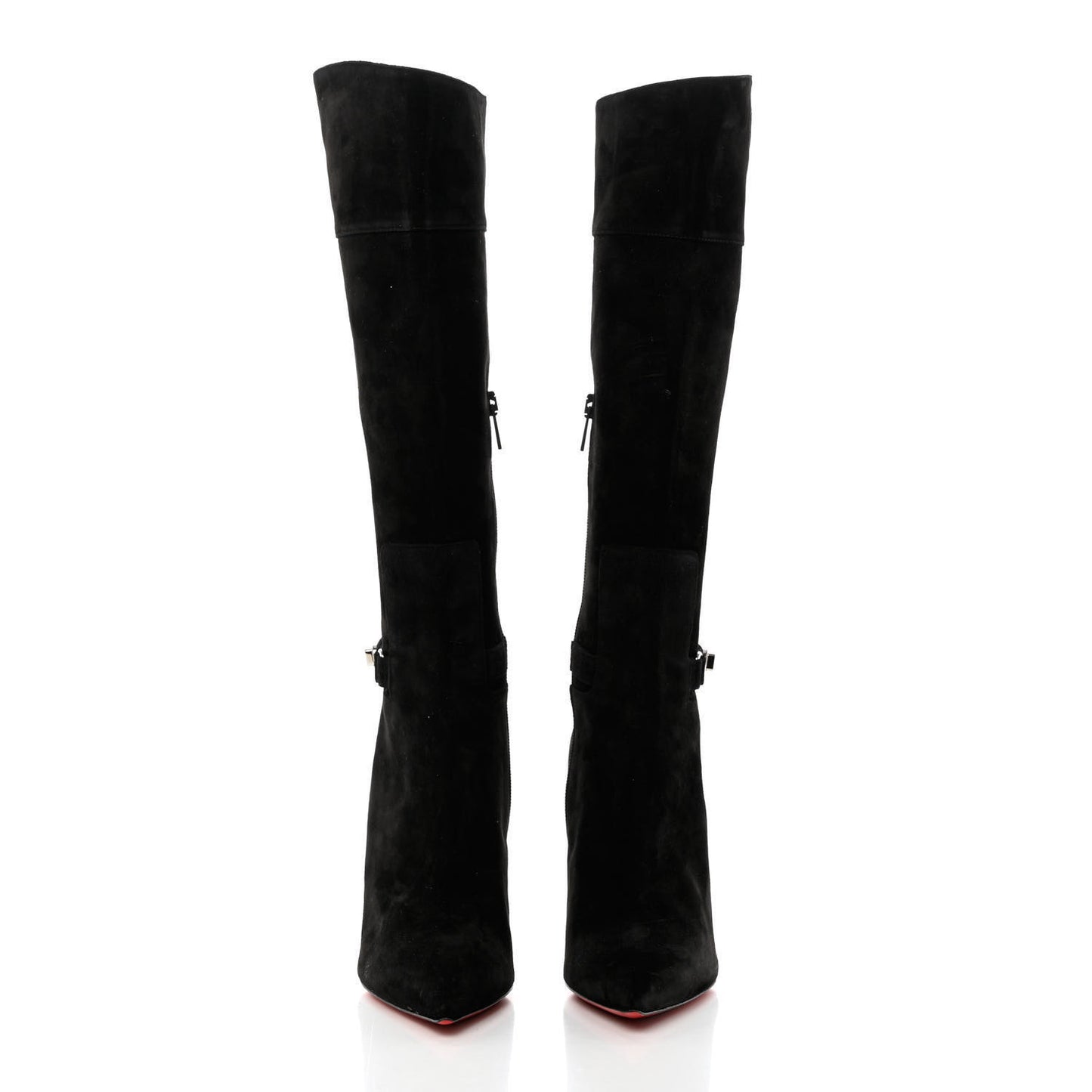 Suede Lock Kate Botta 100 Knee High Boots 37 Black