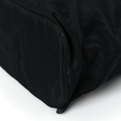 Prada Tessuto Nylon Vela Chain Backpack Black 9 of 15