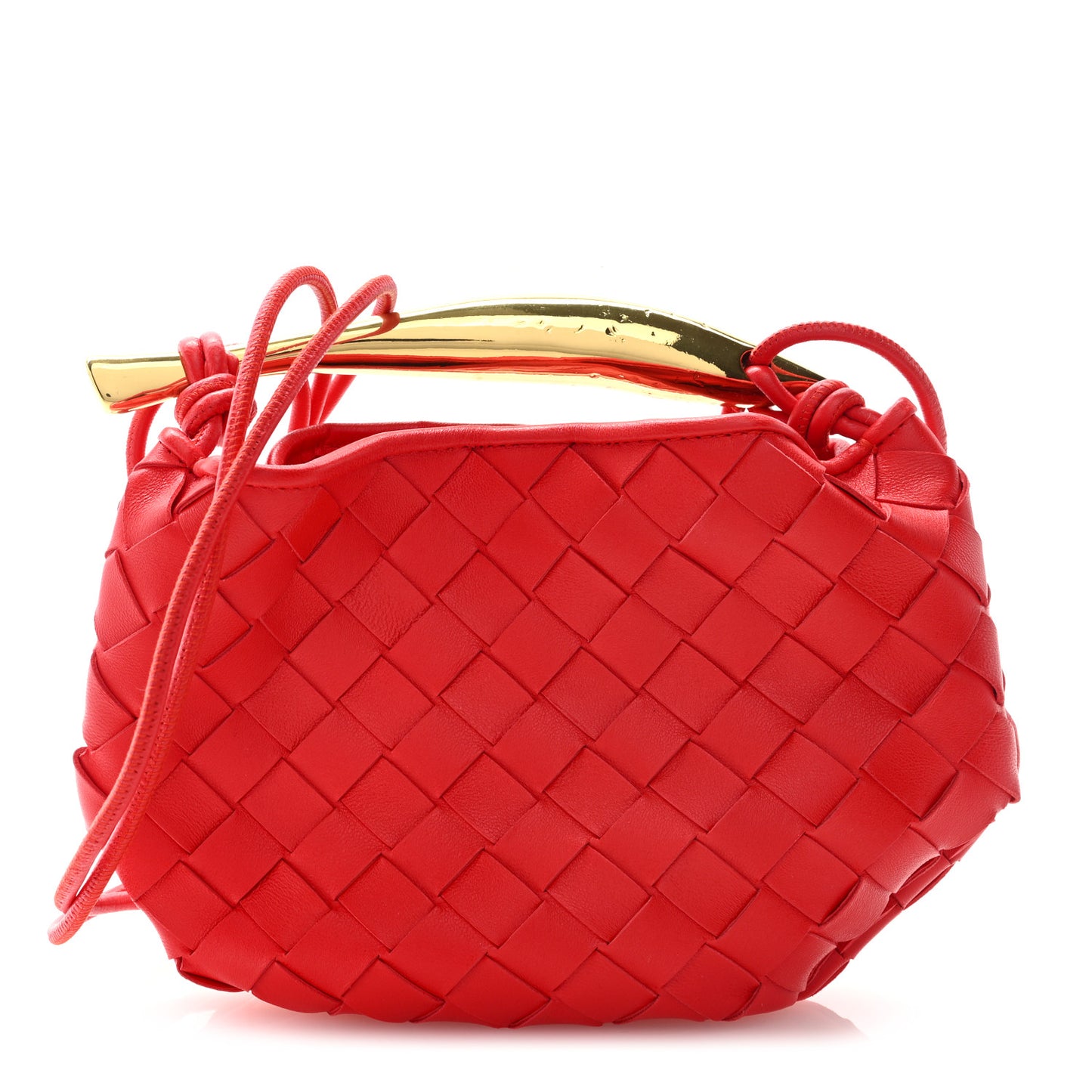Nappa Intrecciato Mini Sardine Bag Vernis