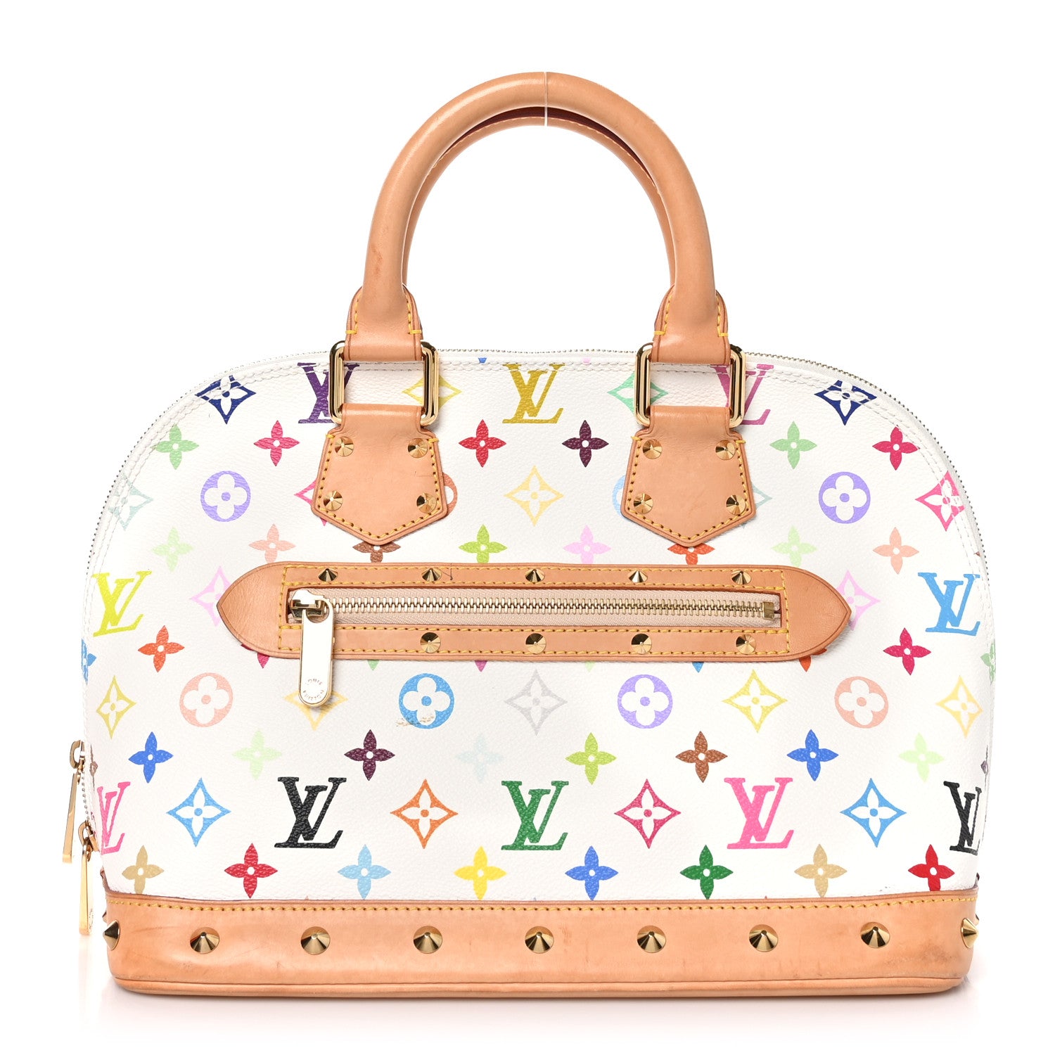 Louis Vuitton Monogram Multicolor Alma White 1 of 13