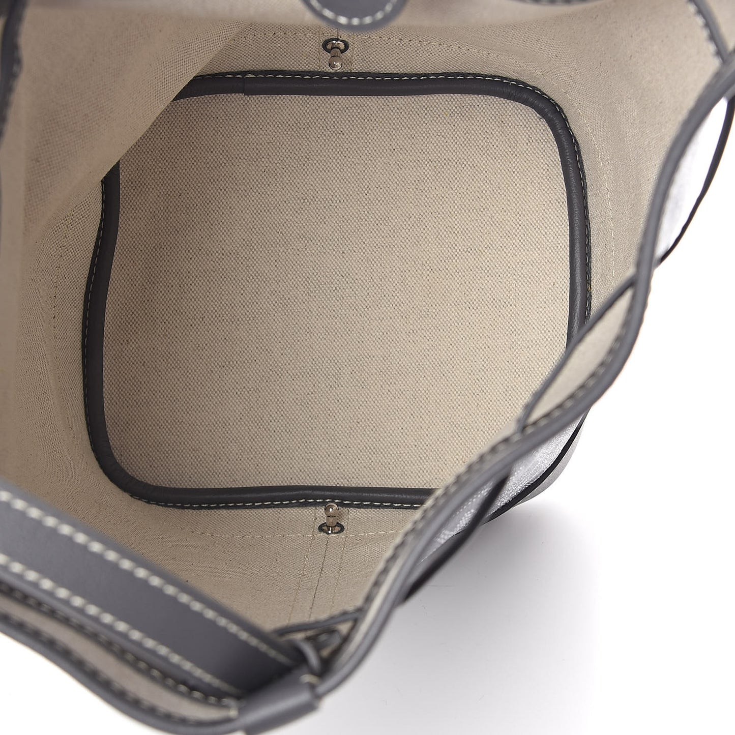 Goyardine Petit Flot Bucket Bag PM Grey