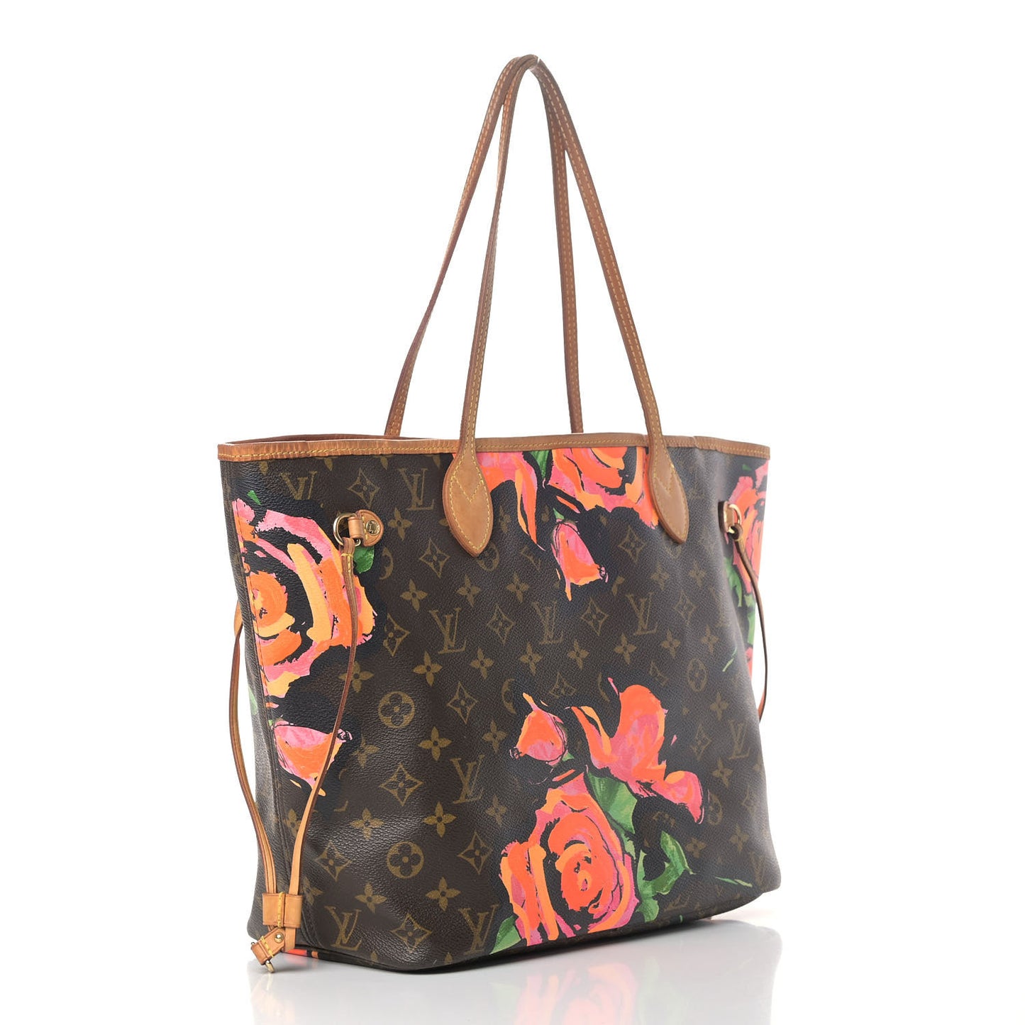 Monogram Roses Neverfull MM