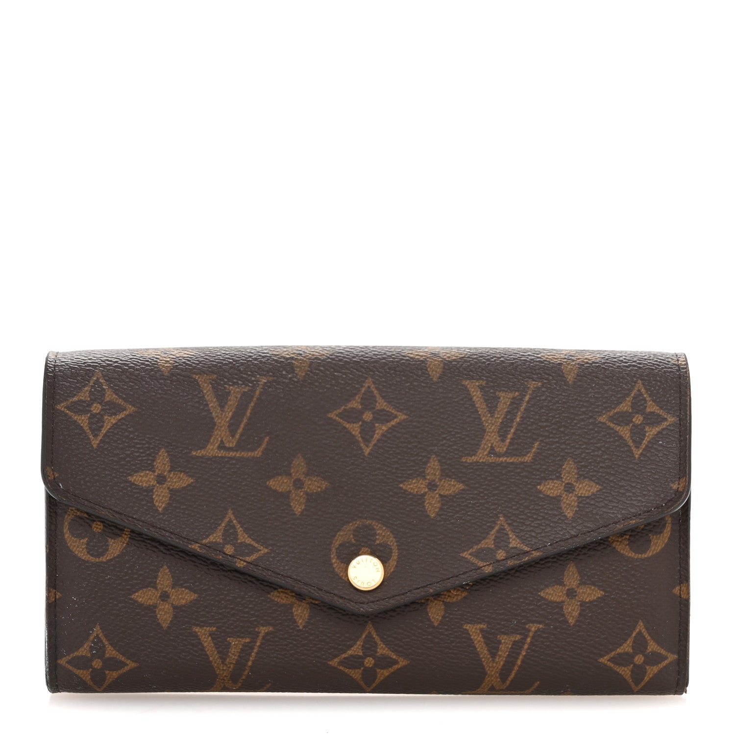 Louis Vuitton Monogram Sarah Wallet NM Rose Ballerine 1 of 11