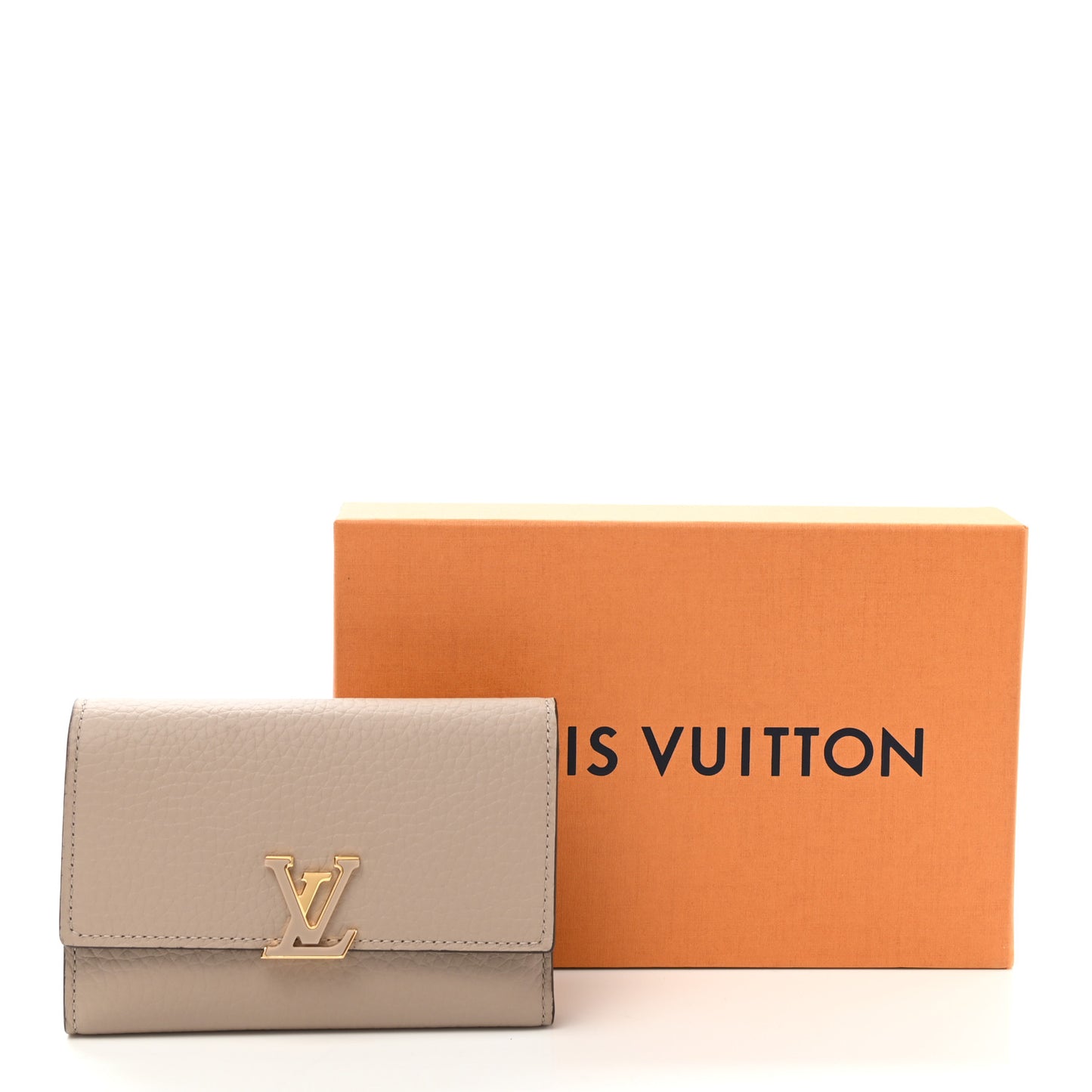 Taurillon Capucines Compact Wallet