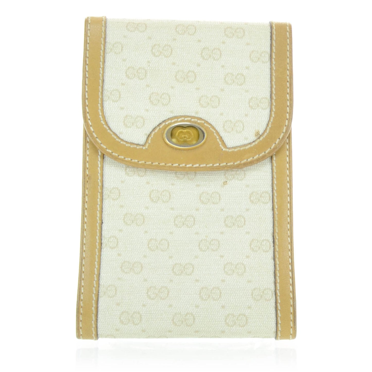 Monogram Pouch Beige