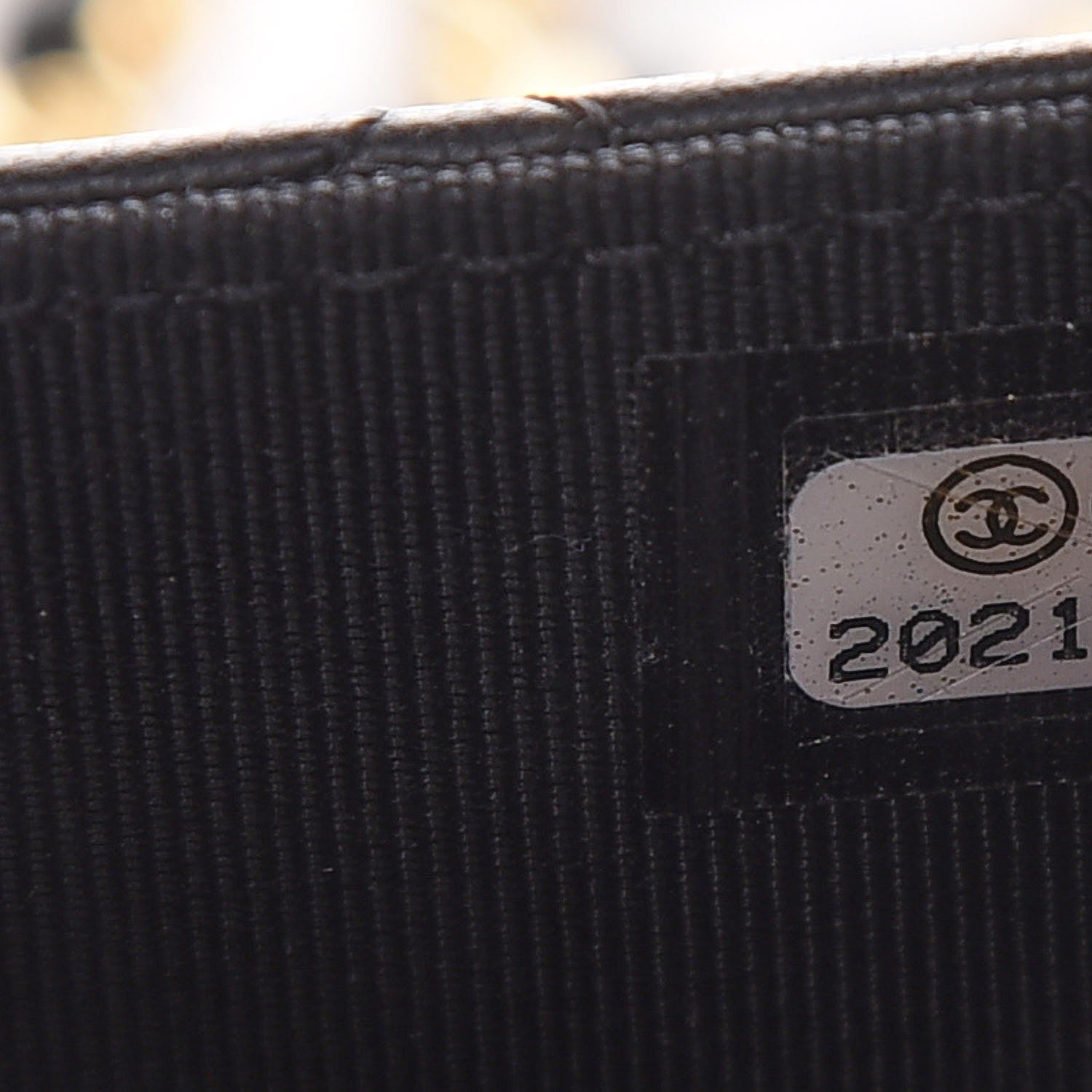 Chanel Lambskin Quilted Wallet On Chain WOC Black 7 of 9