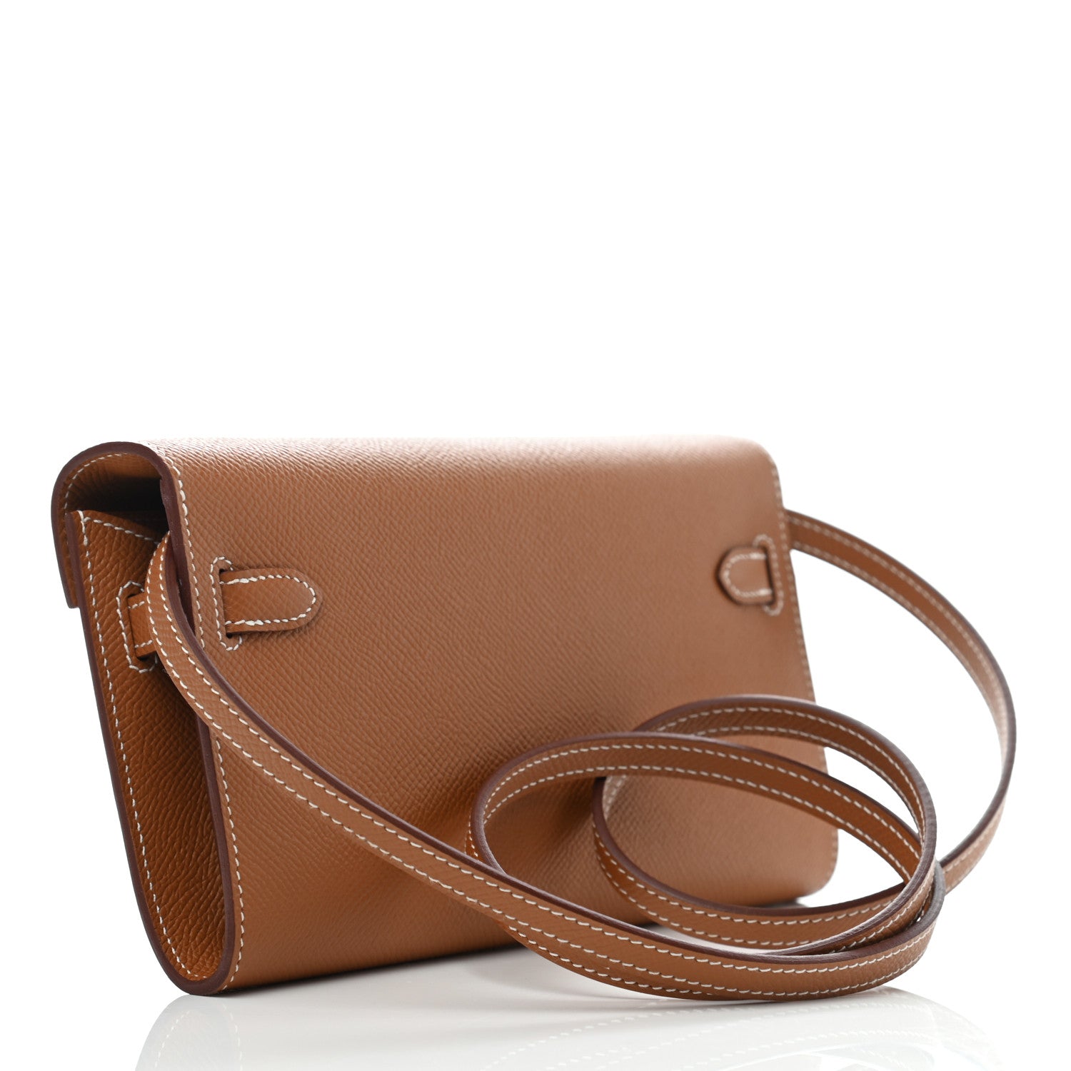 Hermes Epsom Kelly Wallet To Go Gold 2 of 5