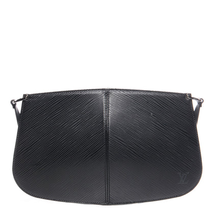 Louis Vuitton Epi Demi Lune Pochette Black 1 of 7