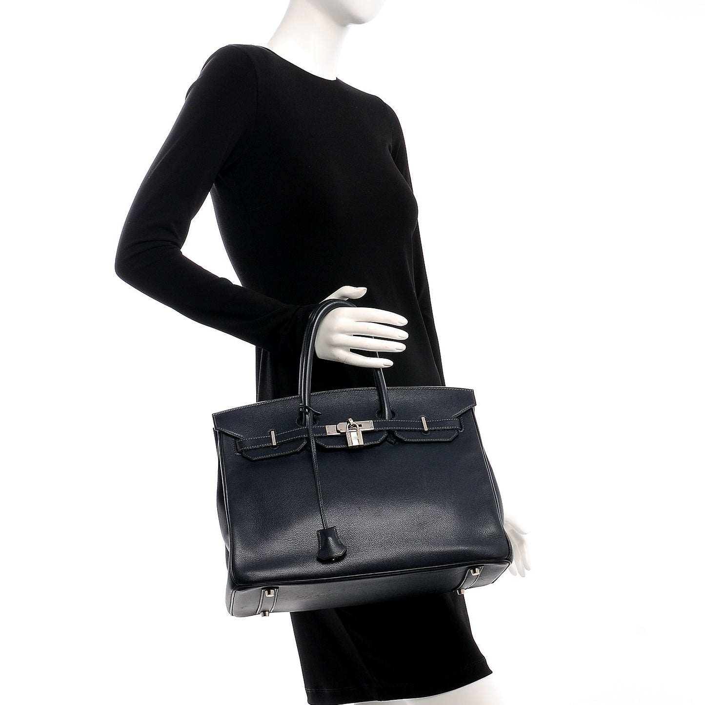 Epsom Birkin 35 Bleu Indigo