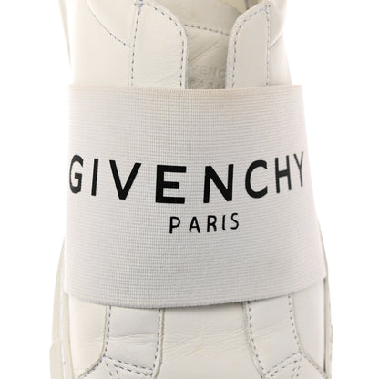 Givenchy Calfskin Band Logo Womens Urban Street Sneakers 40 White 8 of 12