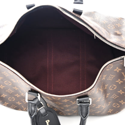 Louis Vuitton Monogram Macassar Keepall Bandouliere 45 4 of 10