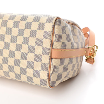 Louis Vuitton Damier Azur Speedy Bandouliere 25 9 of 10