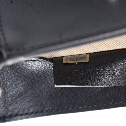 Chloe Suede Calfskin Mini Faye Backpack Black 6 of 10