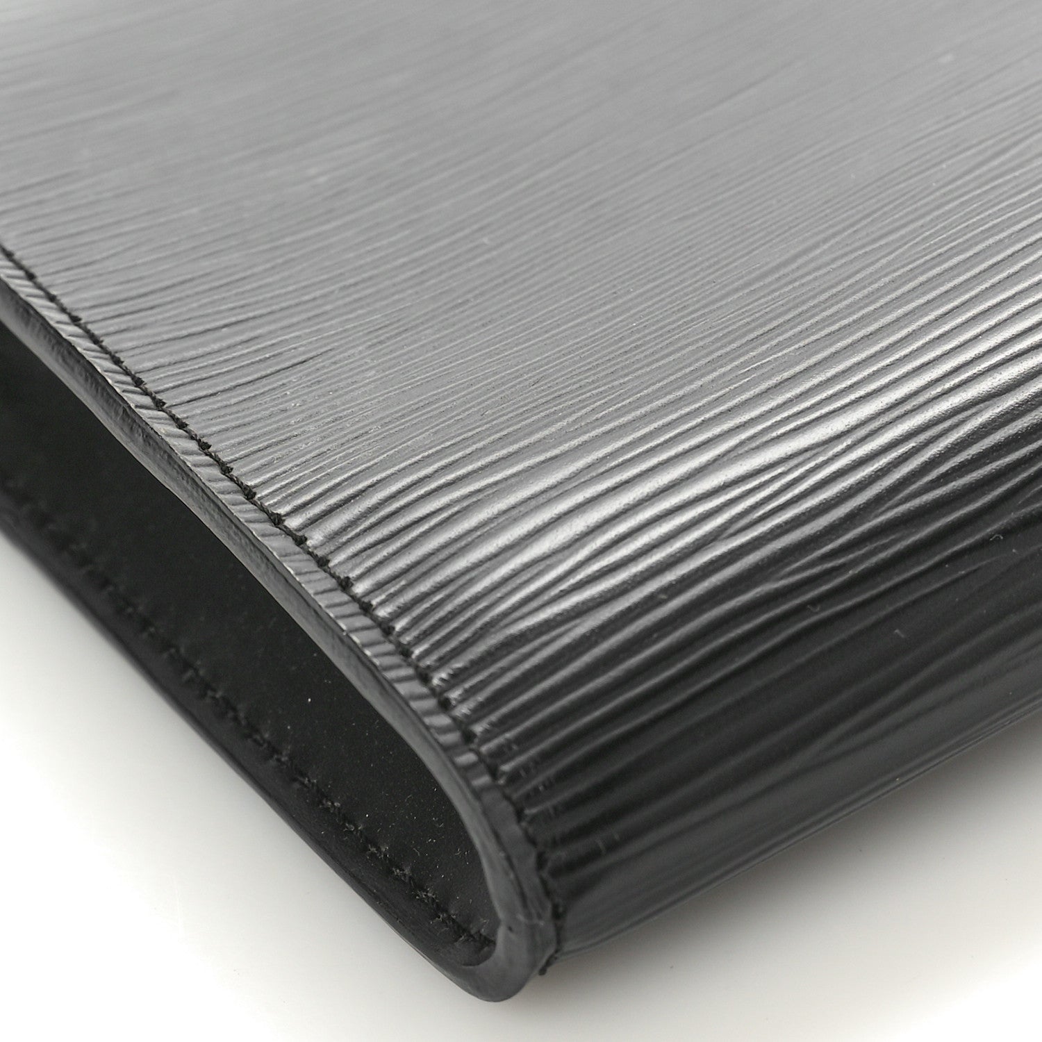 Louis Vuitton Epi Pochette Accessories 21 Black 8 of 9