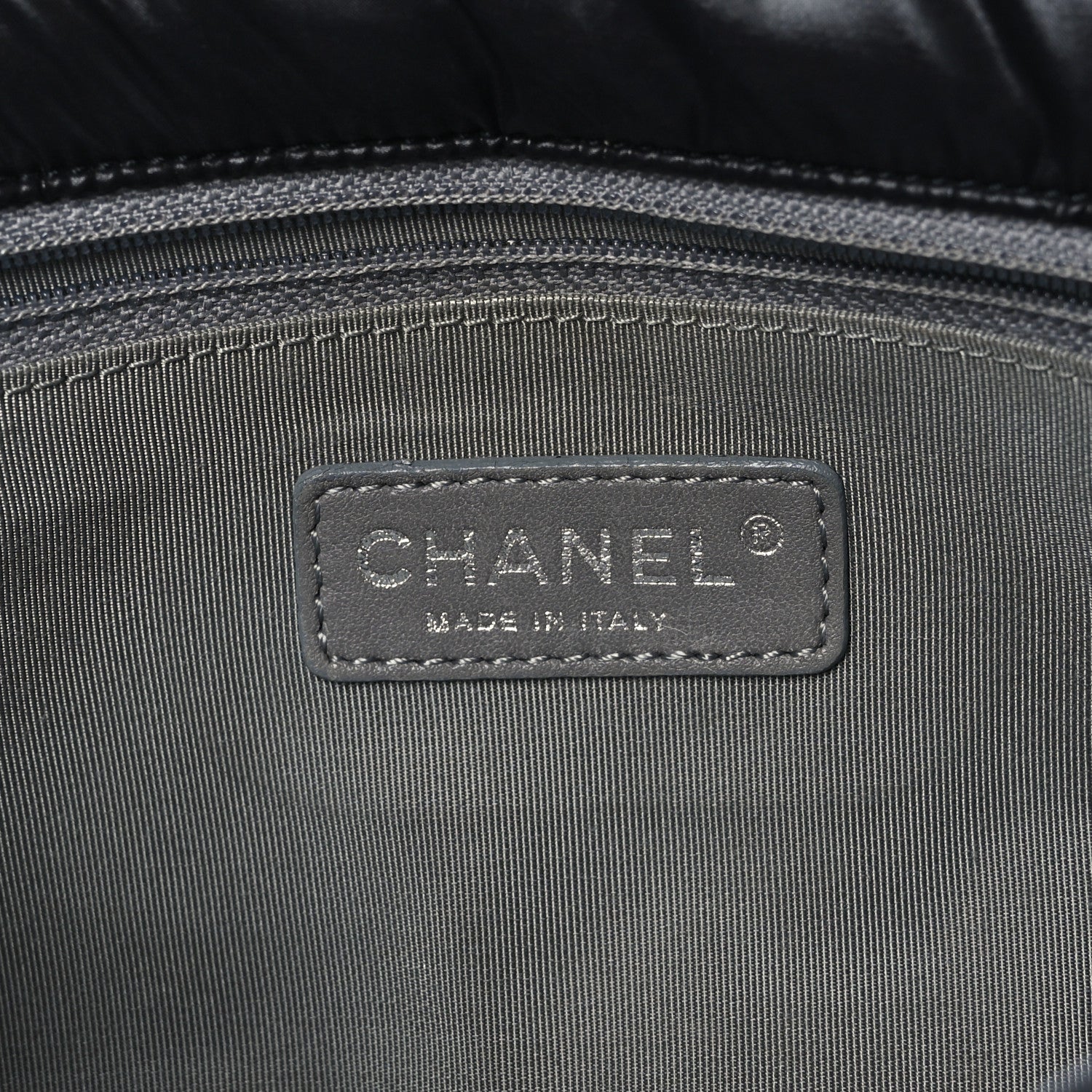 Chanel Nylon Quilted Tweed Stitch Medium Bubble Flap Black 6 of 11