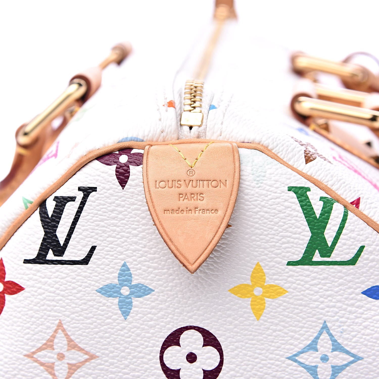 Louis Vuitton Monogram Multicolor Speedy 30 White 7 of 11