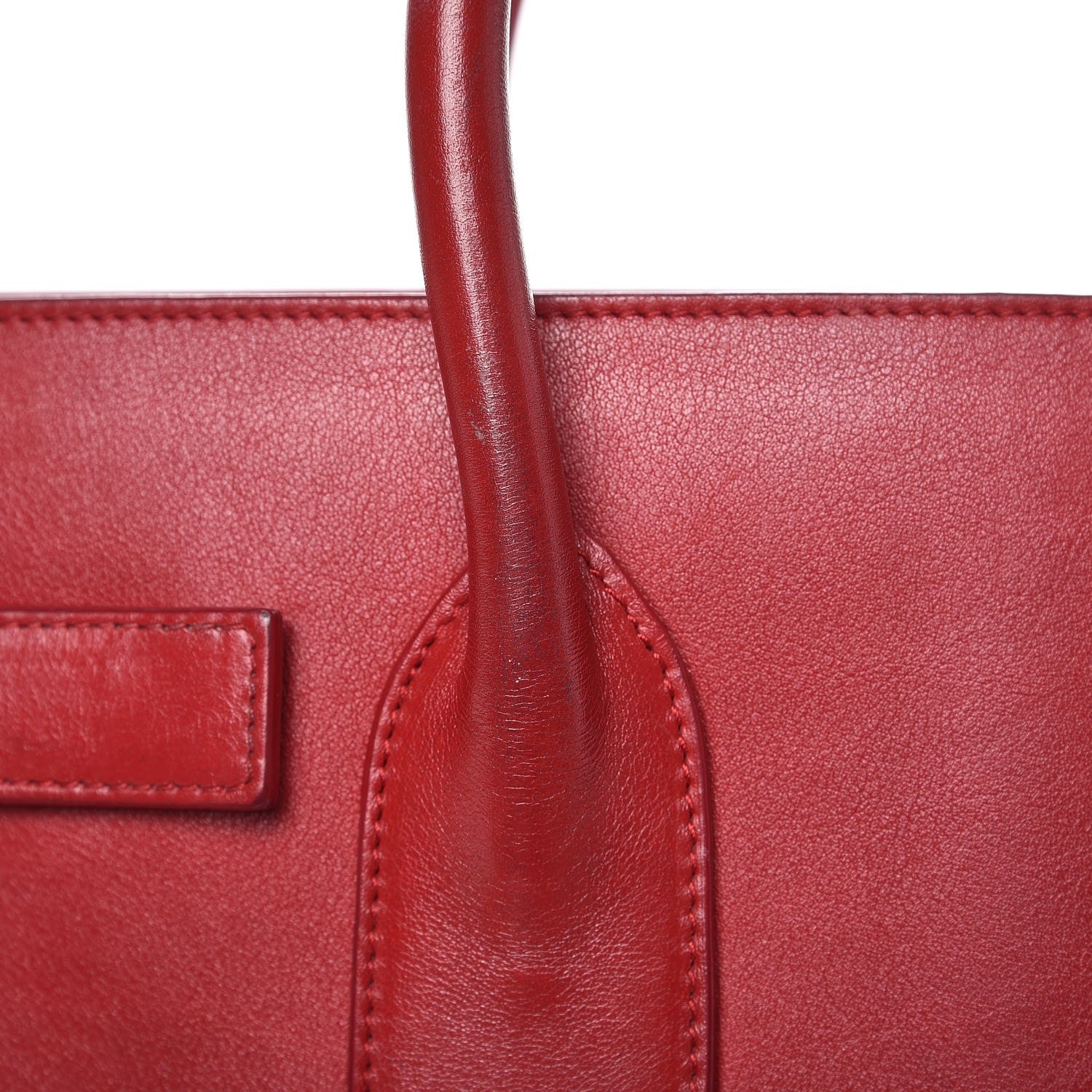 Saint Laurent Calfskin Small Sac De Jour Rouge Orient 17 of 31